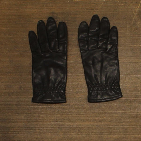 Fownes Acrylic Lined Leather Gloves Black 8