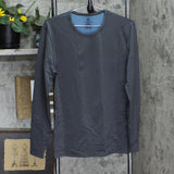 C9 by Champion Mens Long Sleeve Crew Base Layer Shirt 16703c270cc0b7 Gray L