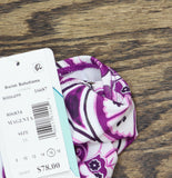 Swim Solutions Printed Tankini Swim Top 806834 Magenta Purple 16