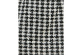 City Studio Womens Tweed Pearl Embellished Collar Cocktail Dress Black / White 0