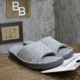 Isotoner Womens Sporty Slide Andrea Sandal Slipper 96048 Ash Gray XL (9.5-10)