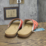 Cliffs By White Mountain Fortunate Womens Slide Sandal Red / Sueded / Smooth 8M