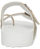 Madden Girl Women's Twila Slide Sandal TWIL01J1 White Multi 7M