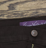 Gloria Vanderbilt Amanda Classic Straight Leg Jeans Coffee Roast Brown 20W