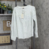 Universal Thread Women's Balloon Long Sleeve Tie-Front Blouse 83381689