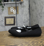 A New Day Womens Shiloh Knit Mary Jane Ballet Flats 92261890 Black 11M