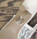A New Day Womens Milan Slingback Pumps Lace 93708032 Cream Off White 7.5M