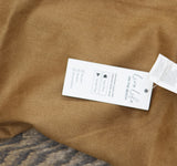Cupshe Camel Faux Suede Knit Wide Leg Sleeveless Jumpsuit Beige Khaki Brown S