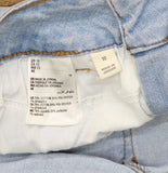 Style & Co. Womens Bermuda Roll Hem Jean Jorts Shorts 100149269MS Delray Blue 10