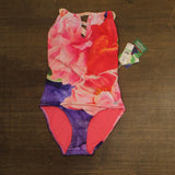 Tommy Bahama Artist Series High Neck One Piece Swimsuit Touch of Pink Multi 8