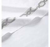 Croscill Signature Hem 300TC Cotton Pillowcases White King