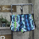 Material Girl Active Juniors Printed Shorts Blue Multi M