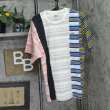 Dickies Womens Remanufactured Baggy Utility Pocket T-Shirt Tee Gray Multi 2 XL