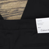 Calvin Klein Womens Highline Solid Recycled Ankle Pants CSE4841A Black 4