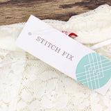 Pixley by Stitch Fix Womens Lave Sheer Blouse Shirt Top 1666e7f08ef3f3 White M