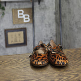 A New Day Tasmin Leopard Print Velvet Flats 94568226 Leopard Brown 6.5M