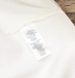 T Tahari Womens Knit Mixed Media Blouson Top THF53035 White XL