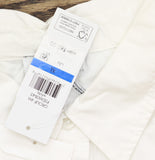 DKNY Womens Cotton Sleeveless Ladder-Trim Blouse Button Up Crochet White XL