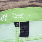 DG2 by Diane Gilman Womens Virtual Stretch Skinny Jean 655140 Green 12