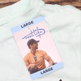 Reel Life Men's Ocean Washed Short Sleeve Soft Pre-Shrunk Tee Misty Jade Green L