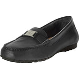 Giani Bernini Womens Dailyn Leather Moccasin Loafers DAILYN Black 7M