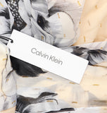 Calvin Klein Metallic-Embroidered Floral-Print Maxi Dress Blossom Multi Pink 6