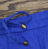 Lauren Ralph Lauren Womens Woven Pants Cover Up Swim 20617192 Blue Saturn M