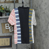 Dickies Womens Remanufactured Baggy Utility Pocket T-Shirt Tee Black Multi 2 XL