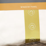 Croscill Satin Luxurious Light Filtering Curtain Window Panel White 52x96