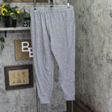 State of Day Womens Knit Jogger Pajama Pants Pewter Heather Gray XL