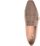 Journee Collection Benntly Tru Comfort Foam Slip On Loafer Taupe Brown 8.5M