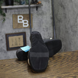 JBU By Jambu Comfort Casual Fashion Slip On Wedge Sandal Black / White 9.5M