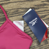 Reebok Womens Standard Tri-Back Sports Bra HI6919 Proud Pink / White XS