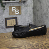 Aerosoles Faux Leather Over Drive Loafer OVER-DRIV Black 11M