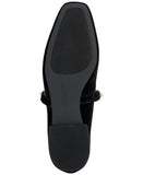 On 34th Womens Sarrya Pearl Mary-Jane Flats 10019682600 Black Velvet 5.5M