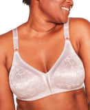 Bali Wire-Free Bra Double Support M-Frame Cushioned Flexible Fit Purple 40D