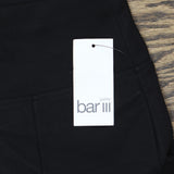 Bar III Petite High-Rise Stretch Pull-On Leggings 100174612PT Black PP