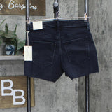 Universal Thread Womens High Rise Midi Denim Shorts Midnight Blue 2