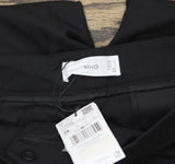 Mango Womens Wool Blend Suit Pants Black EUR 38 (US 6)
