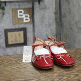 A New Day Womens Lucky Square Toe Mary Jane Heels Block 94305220 Red 7.5M