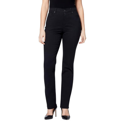 Gloria Vanderbilt Supreme Stretch Classic High Rise Tapered Jean Black 16P