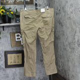 Goodfellow & Co Mens Regular Fit Straight Cargo Pants 85628189 Tan Brown 40x32