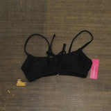 Xhilaration Juniors Tunneled Tie-Front Bralette Bikini Top 84886910