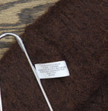 On 34th Womens Solid Brushed Beanie Fuzzy Wool Blend MO1542505 Chocolate Brown