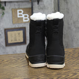 Universal Thread Womens Corie Boots Winter Lace Up 94642619 Black 6M