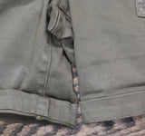 NYDJ Womens Petite Drawstring Roll Cuff Lift Tuck Cargo Shorts Moss Green 16P