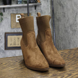 Universal Thread Womens Kinley Ankle Boots 88225770 Cognac Brown 6.5M