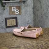 Giani Bernini Carinna Memory Foam Slip On Drivers Loafers Perennial Rose Pink 5M