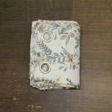 Linden Street Blackout Single Curtain Panel Multi Floral Green Blue 50x108