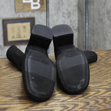 A New Day Womens Suede Block Heels Booties Boots 1669b251aab360 Black 7M